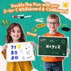 Alritz Pretend Play Teacher Set, School Stuff, Role Play Preschool Learning Activities Classroom Set for Girl Boys Include Dolls, Toy Laptop, Black Board, Birthday Gift Ages 5 6 7 8 9 10+ Years Old