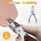 Alritz 120 Sets Leather Snap Fasteners Kit with Hammer Puncher, 12.5mm Metal Button Snaps Press Studs with 4 Setter Tools for Clothes, Jackets, Jeans Wears, Bracelets, Bags