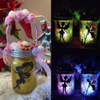 Alritz Fairy Lantern Craft Kit, Christmas Gifts for Kids Girls, Remote Control Mason Jar Night Light, DIY Garden Decorations Art Project Ornaments, Creative Activities Birthday Ages 4 5 6 7 8 9 10 11+